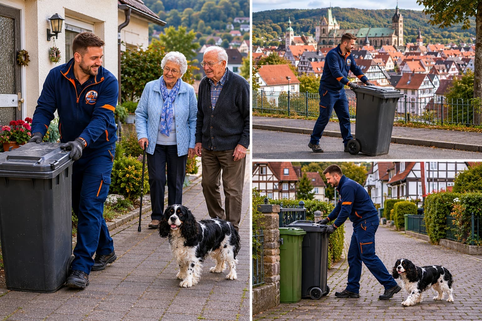 Tonnen rausstellen
